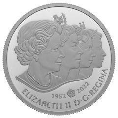 20 Dollar - Elizabeth II, Tribute obverse Imperial State Crown