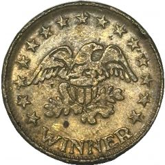 Token - No Cash Value Eagle looking right