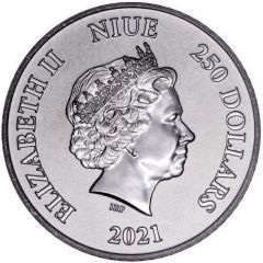 250 Dollars - Elizabeth II Roaring Lion