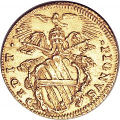 1 Zecchino - Clemente XII DEDIT PIGNVS