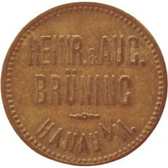 10 Pfennig - Hanau Heinr. and Aug. Brüning
