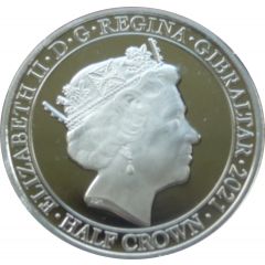 1/2 Crown - Elizabeth II Farthing