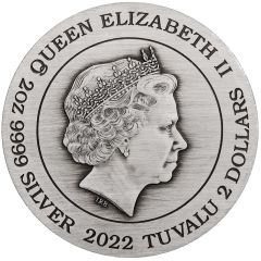 2 Dollars - Elizabeth II Dragon and Qilin