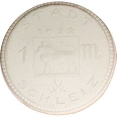 1 Mark - Schleiz white