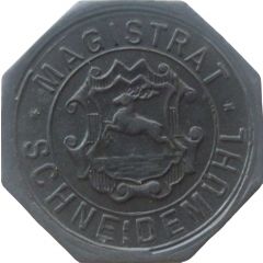 10 Pfennig - Schneidemühl