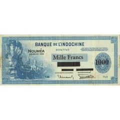 1000 Francs with date