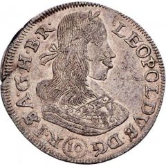 10 Kreuzers - Leopold I Vienna