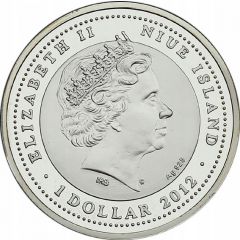 1 Dollar - Elizabeth II Happy in Love
