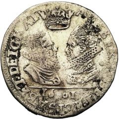 1/2 Florin - Albert and Isabella