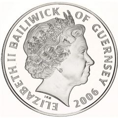 5 Pounds - Elizabeth II Admiral Horatio Lord Nelson, Silver Proof