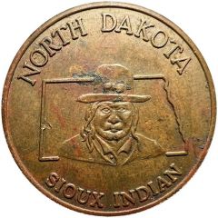 Token - States of the Union North Dakota