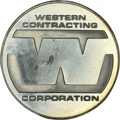 Medal - Western Contracting Corporation