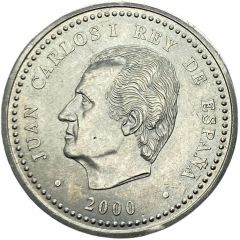 2000 Pesetas - Juan Carlos I Charles V