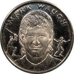Medal - Ashes Series 1990-91 Mark Waugh