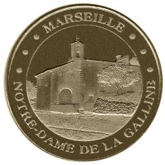 Monnaie de Paris Tourist Token - Marseille Notre-Dame de la Galline