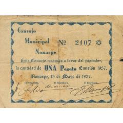 1 Peseta Nonaspe