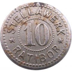 10 Pfennig - Ratibor Stellawerk