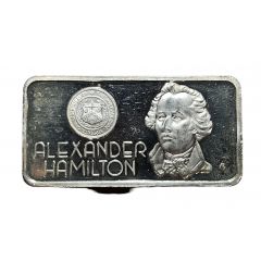 1 Oz Silver - Hamilton Mint Alexander Hamilton