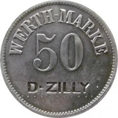 50 Pfennig - Zilly D - Zilly