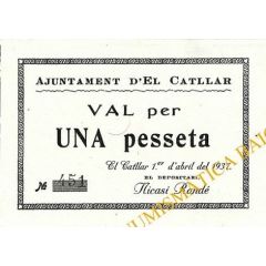 1 Peseta El Catllar