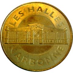 Monnaie de Paris Tourist Token - Narbonne Les halles