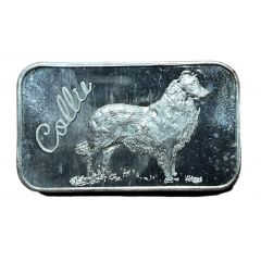 1 Oz Silver - Justice Mint The Collie
