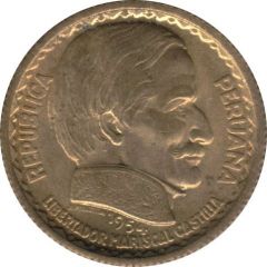 20 Centavos Mariscal Castilla