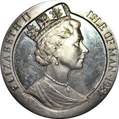 1 Crown - Elizabeth II George Steers