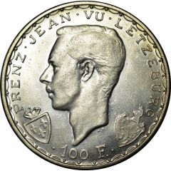 100 Francs - Charlotte John the Blind