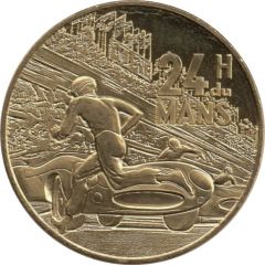 Monnaie de Paris Tourist Token - Le Mans 24 heures du Mans - Le départ couru