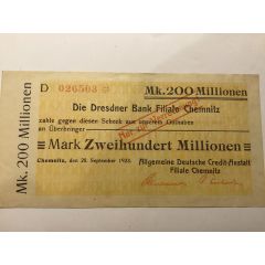 200 000 000 Mark Allgemeine Deutsche Credit-Anstalt
