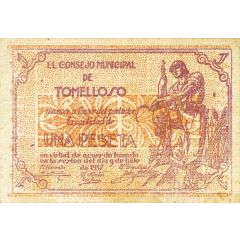 1 Peseta Tomelloso