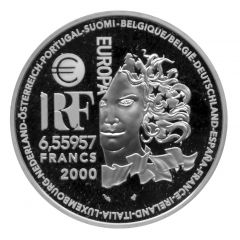 6,55957 Francs - Art Nouveau