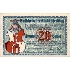20 Heller Eferding - small issue