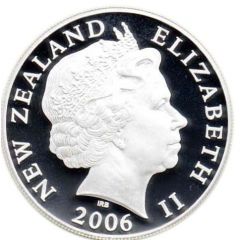 1 Dollar - Elizabeth II 4th Portrait, Aslan