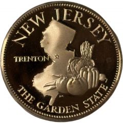 Medal - States of the Union New Jersey