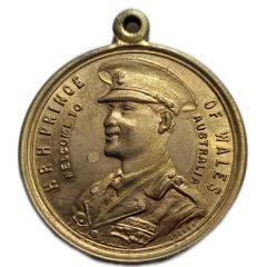 Medal - Edward Prince of Wales Visit to Australia 1920) (Tasmania