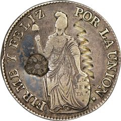 4 Reales Type II Counter-mark