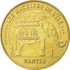 Monnaie de Paris Tourist Token - Nantes Les Machines de l`île - Le grand éléphant