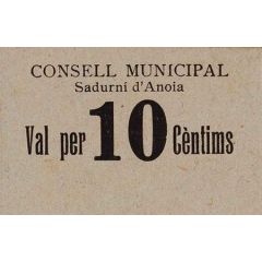 10 Céntimos Sadurní d`Anoia