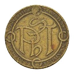 5 Centimes - Tunisian Phosphates Society