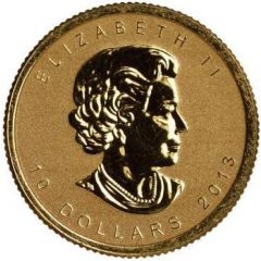 10 Dollars - Elizabeth II Fractional GML, 1⁄4 oz