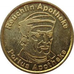 Pforzheim Taler - Reuchlin Apotheke and Portus Apotheke