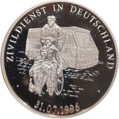 Medal - 50 Years of the Federal Republic of Germany Community service in Germany