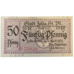 50 Pfennig Zella Sankt Blasii