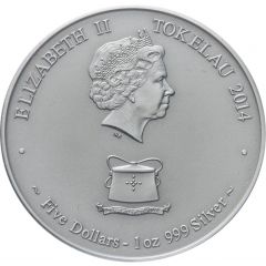 5 Dollars - Elizabeth II Pegasus