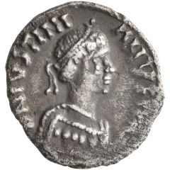 250 Nummi - Justinian I Ravenna, Symbol