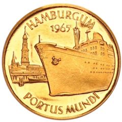 1 Ducat - Aureus Magnus Port of Hamburg