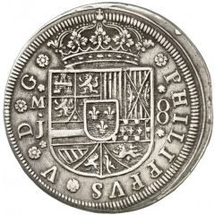 8 Reales - Felipe V Madrid,PHILIPPVS
