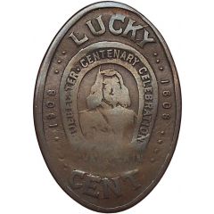 Lucky Cent - Quebec Tercentenary Celebration